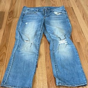 American Eagle jeans artist crop stretch size 12 regular